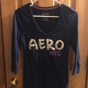 Aeropostale 3/4 sleeve shirt, size Medium